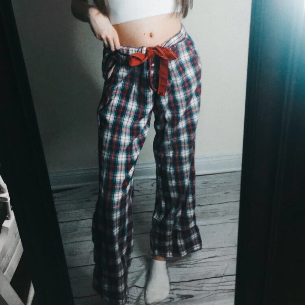 💗5 FOR $12💗 Adorable cozy plaid pj pants